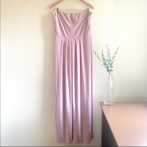 🎉 5 for $20 sale NWOT Carlos Saavedra The loop lavender maxi dress. - Picture 2 of 6